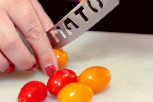 Sommersalat02 Sommersalat mit Nektarinen und Rohschinken an Orangen-Dressing