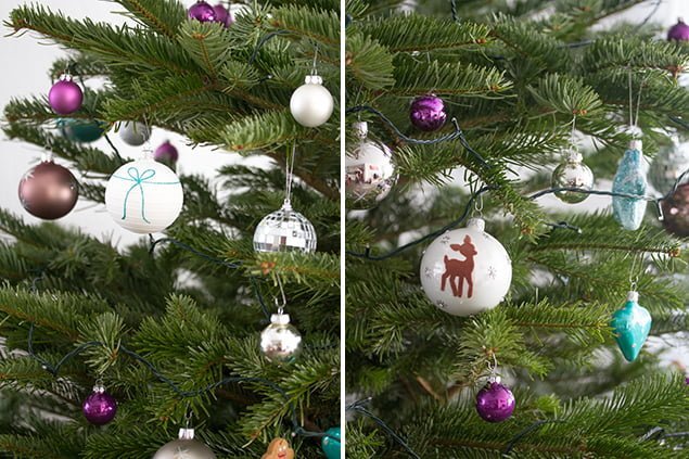 Weihnachtsbaum Deko - Merry Christmas