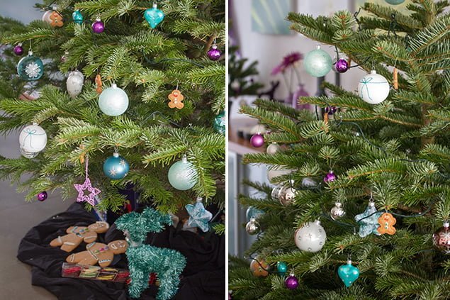 Weihnachtsbaum Deko - Merry Christmas