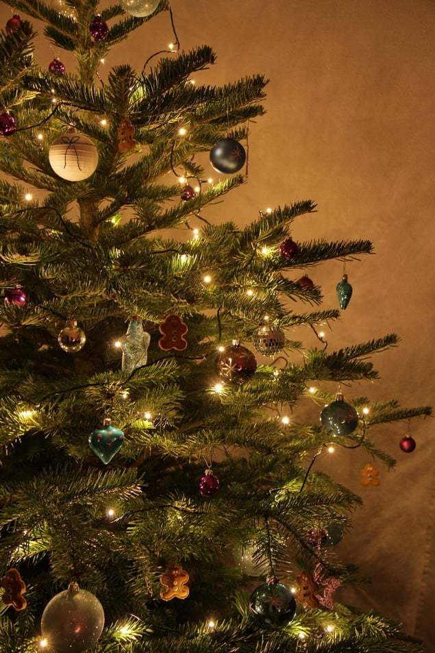 Weihnachtsbaum Deko - Merry Christmas