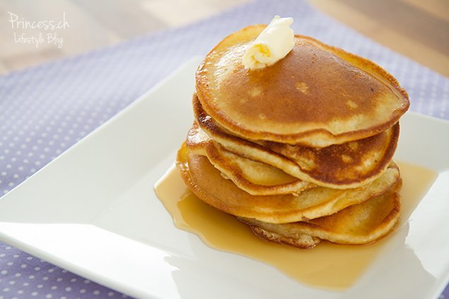Pancakes mit Apfel - einfach und schnell zubereitet! Foodblog Princess.ch