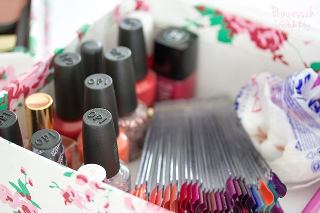Aufbewahrung: Schmuck, Make up und Manicure