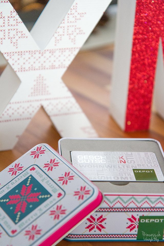 1. Advent-Verlosung: Gutschein DEPOT