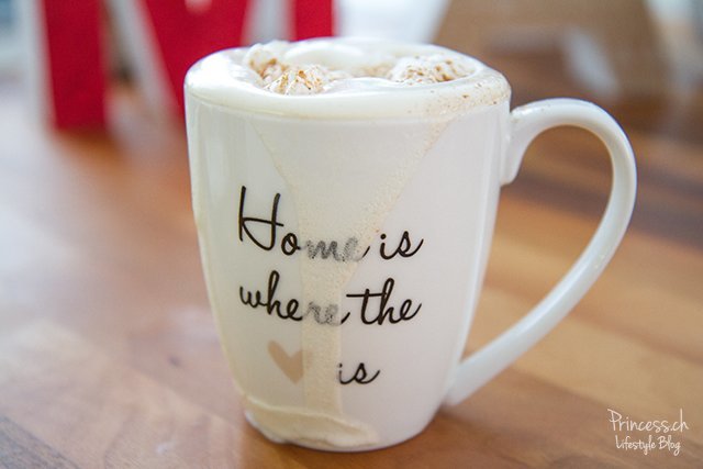 Weihnachtsgetränke: Pumpkin Spice White Hot Chocolate