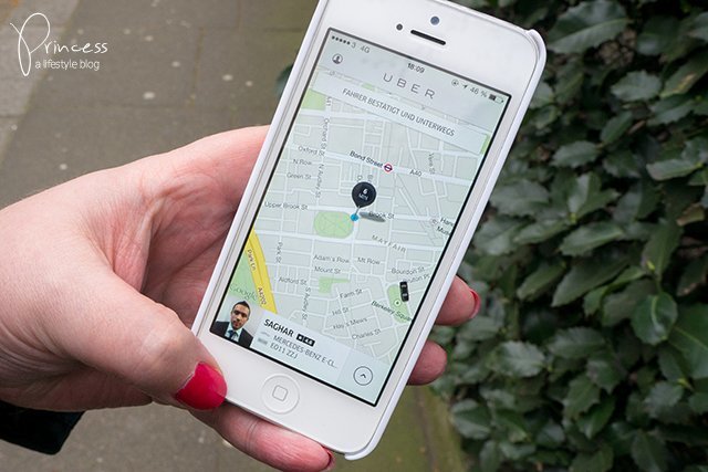 Uber - Fahrer per App bestellen