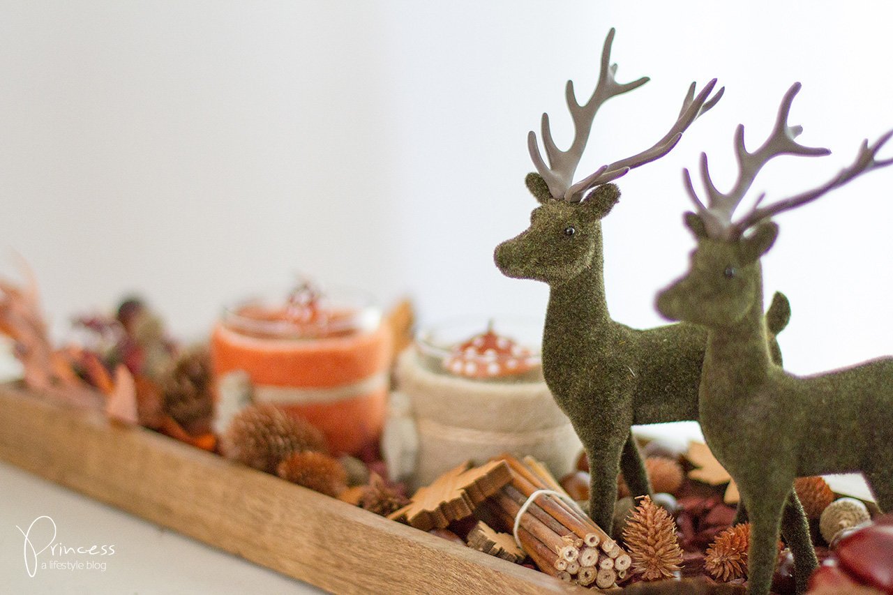 Herbst Deko von DEPOT und Kürbis Flan Rezept