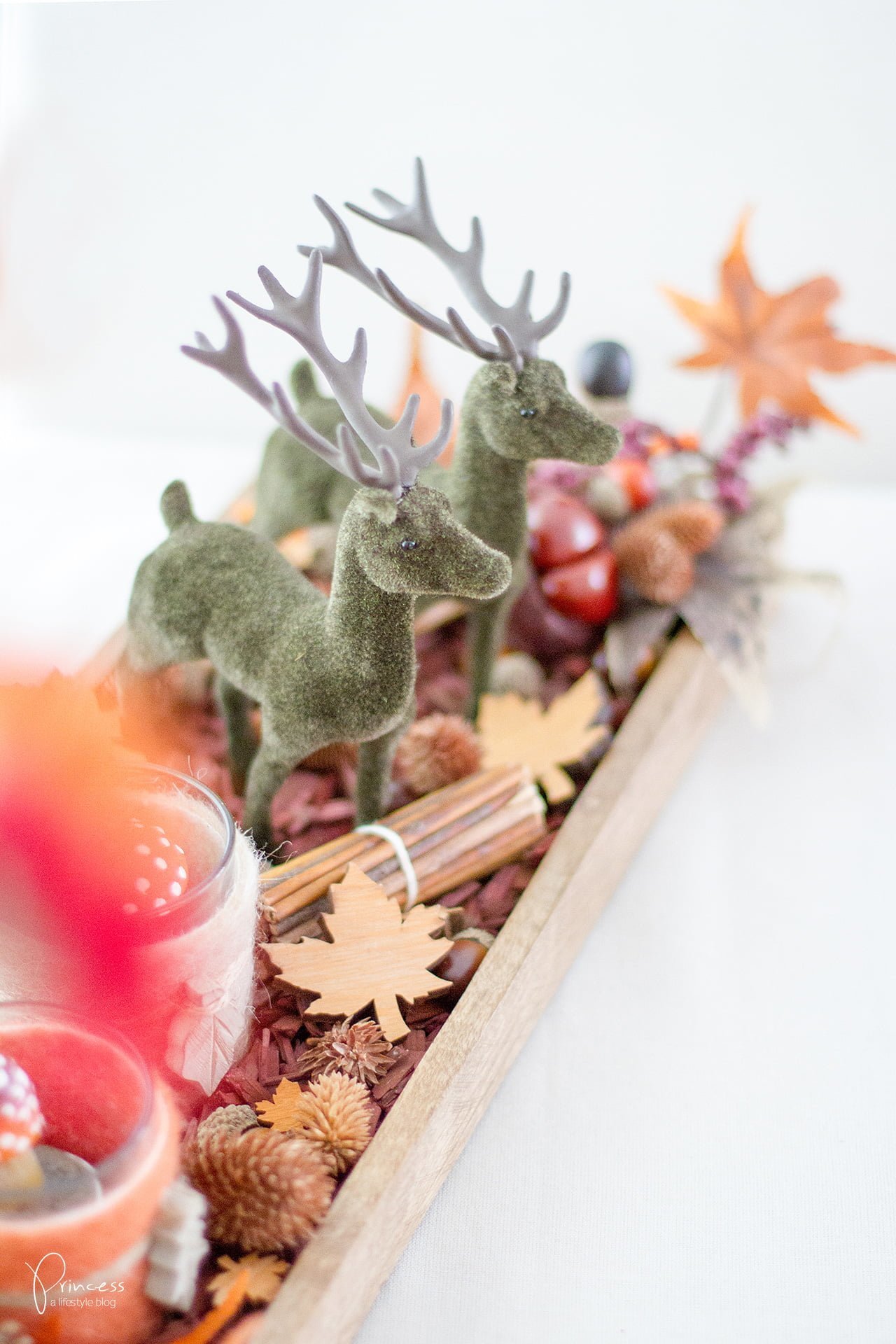 Herbst Deko von DEPOT und Kürbis Flan Rezept