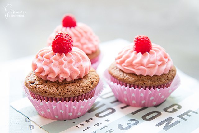 Die Besten Schokoladen Himbeer Cupcakes