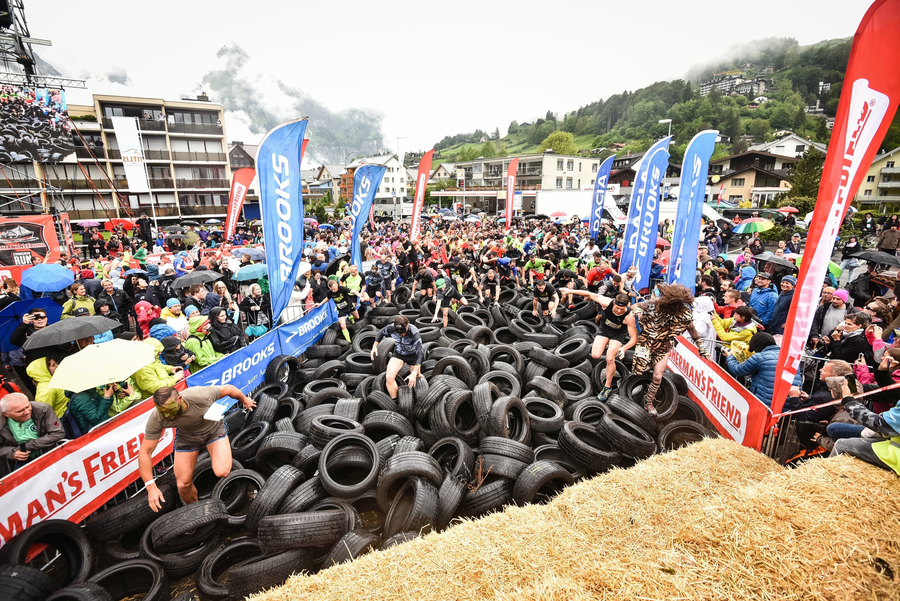Fisherman's Strongman Run: Von Fango Packung bis Schocktherapie