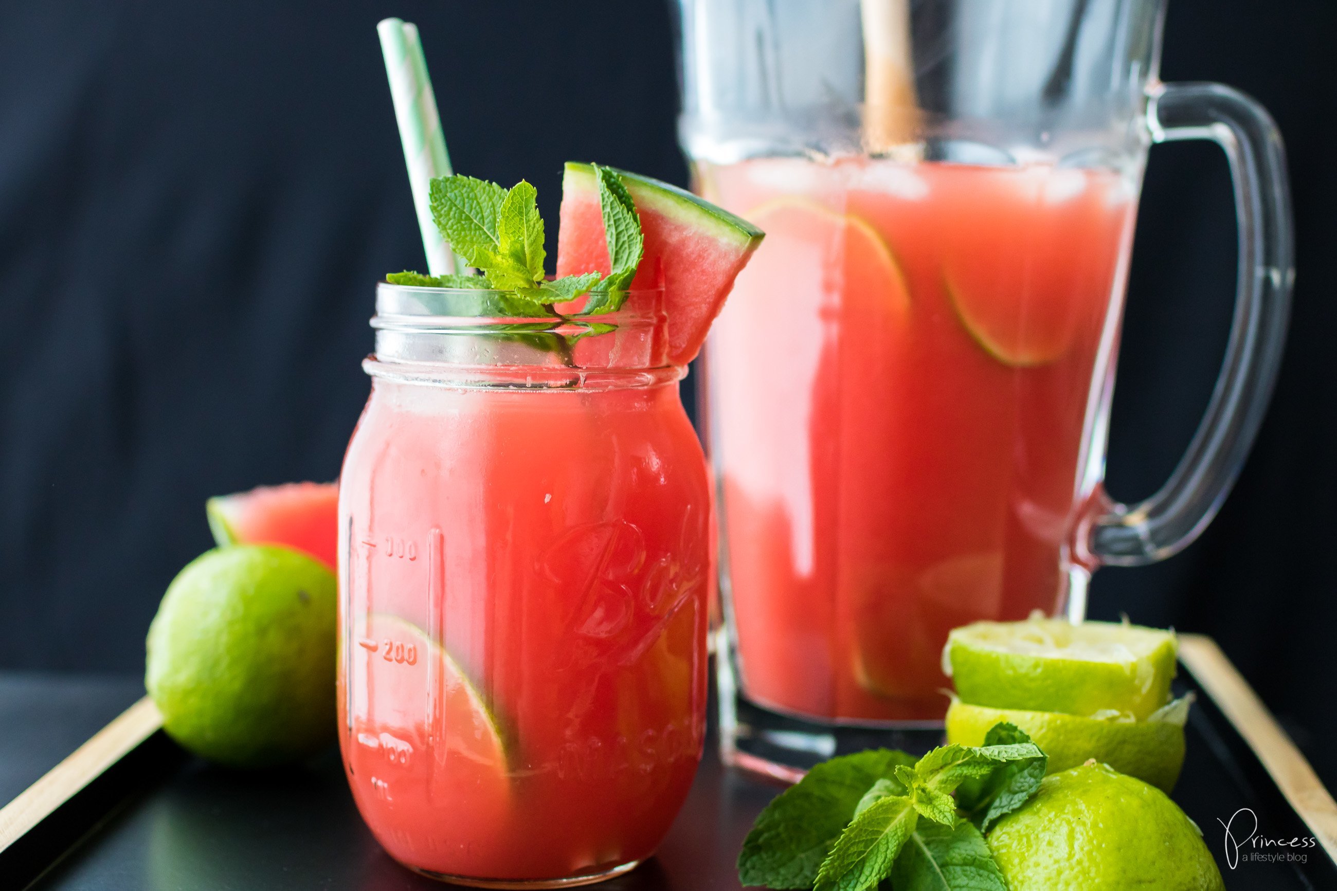 Rezept: Wassermelonen-Lime-Drink Alkoholfrei - Food- &amp; Reiseblog ...