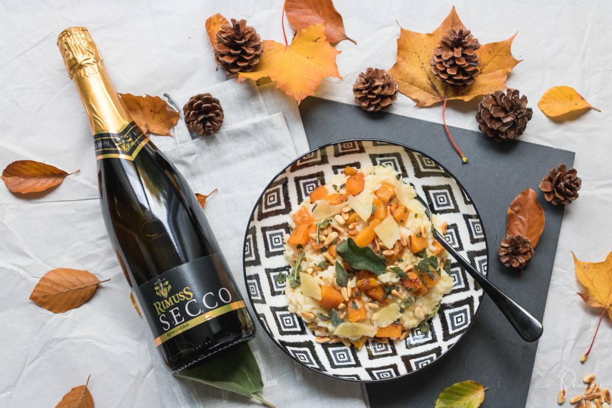 Risotto mit Kürbis - Herbst Rezept