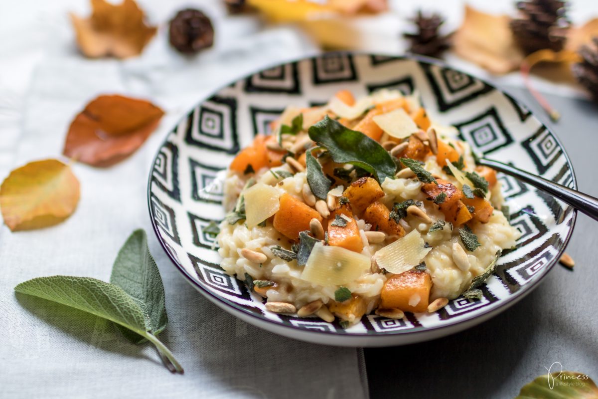 Risotto mit Kürbis - Herbst Rezept