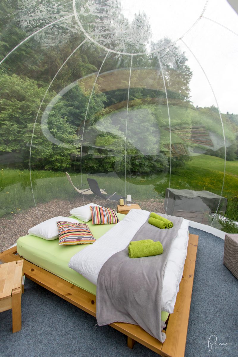 Bubble Hotel, Thurgau: eine Nacht unter Sternen