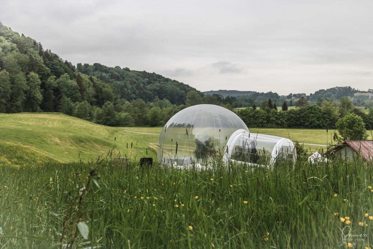 Bubble Hotel, Thurgau: eine Nacht unter Sternen