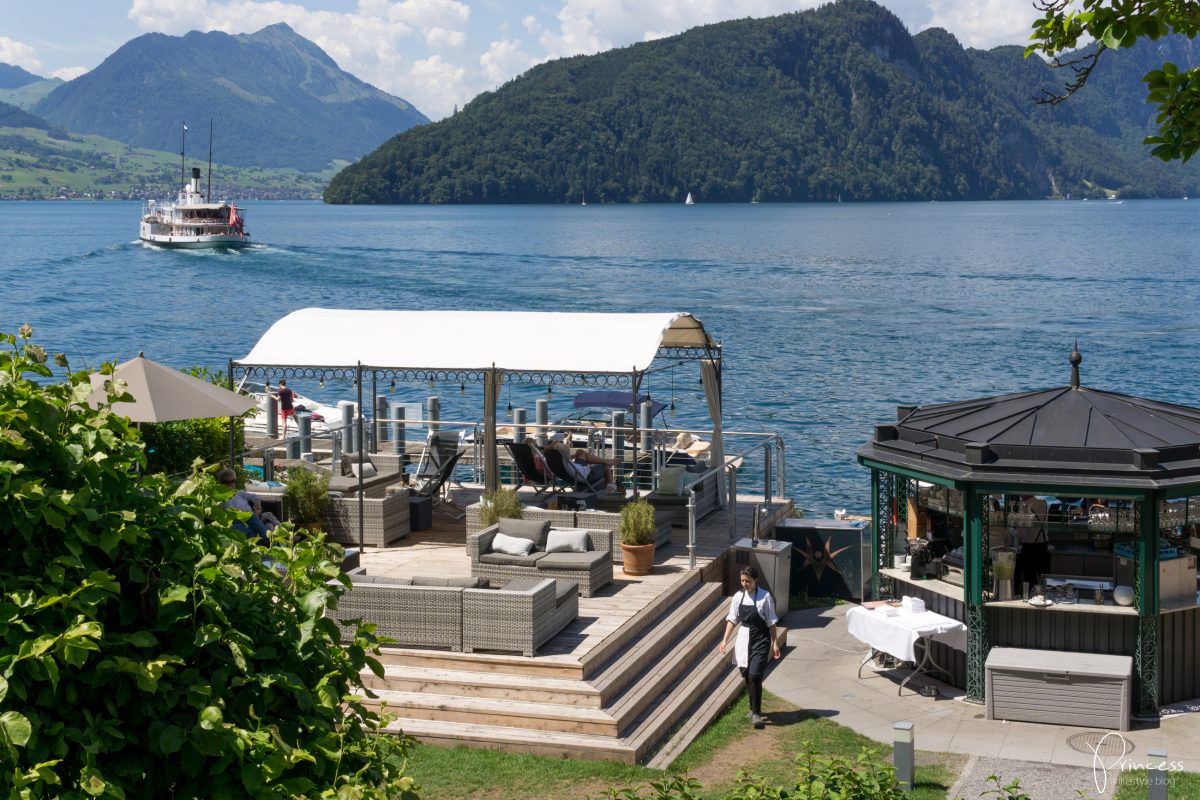 Sommerferien in der Schweiz: Hotel Vitznauerhof am Vierwaldstättersee