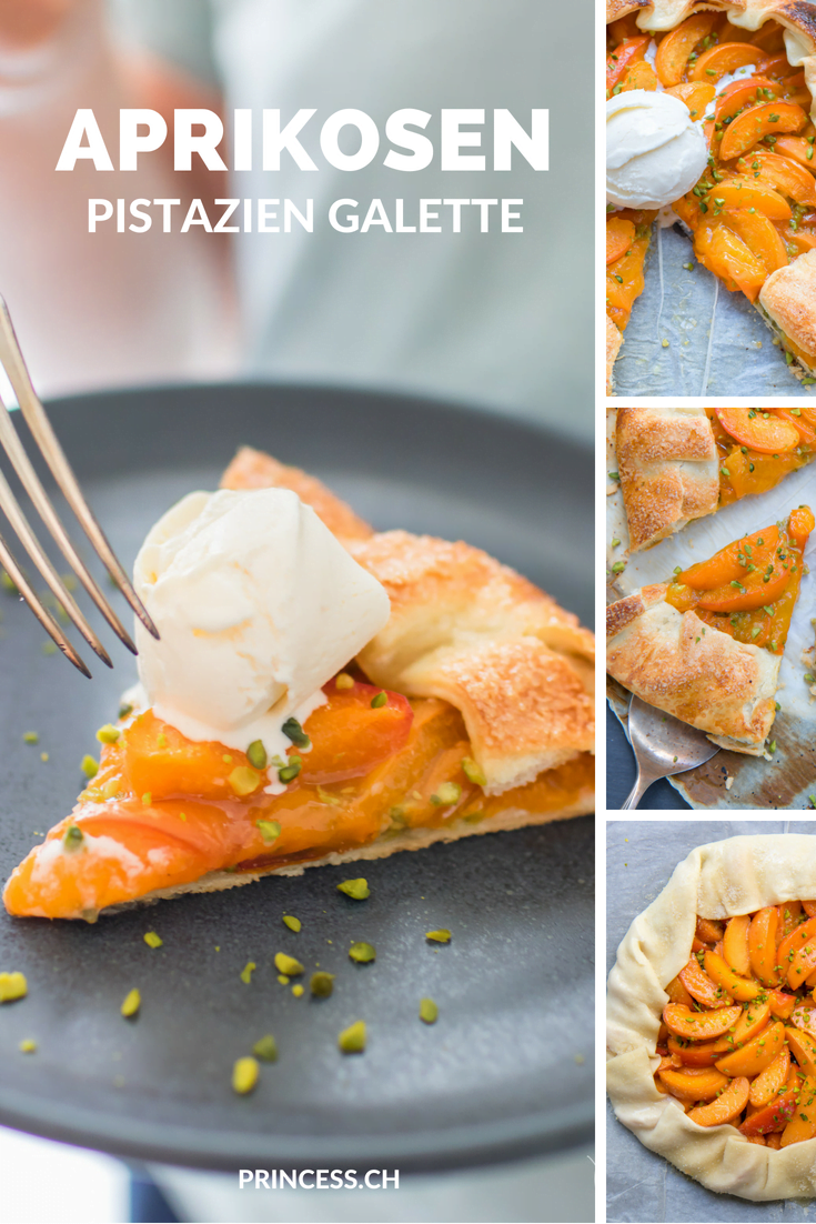 Rezept: Aprikosen Pistazien Galette