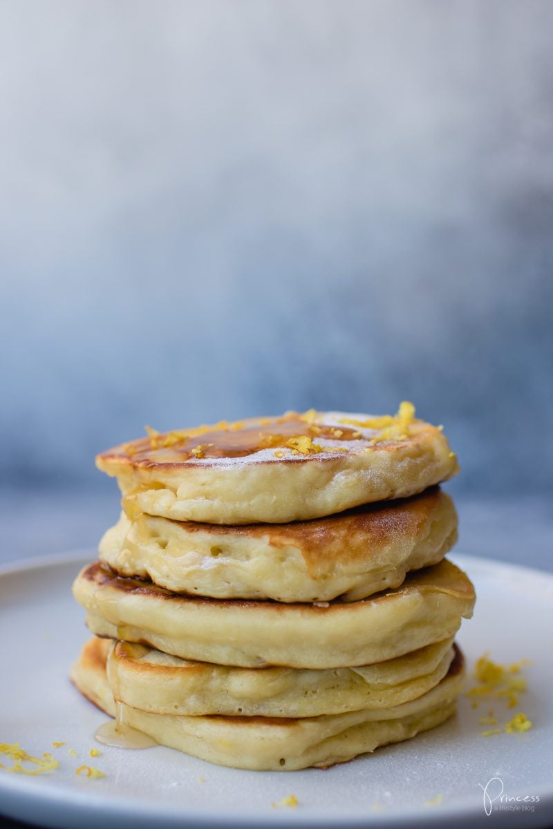 Rezept: Ricotta Zitronen Pancakes