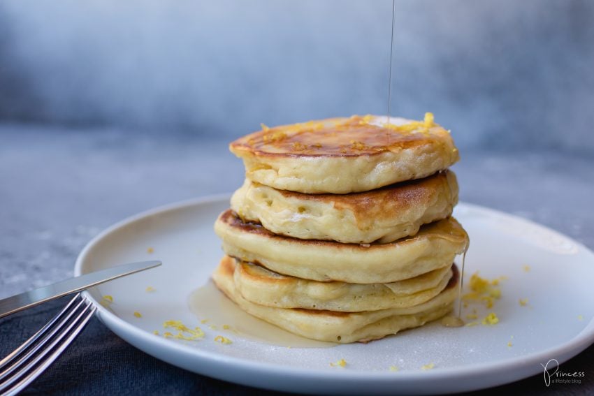 Rezept: Ricotta Zitronen Pancakes
