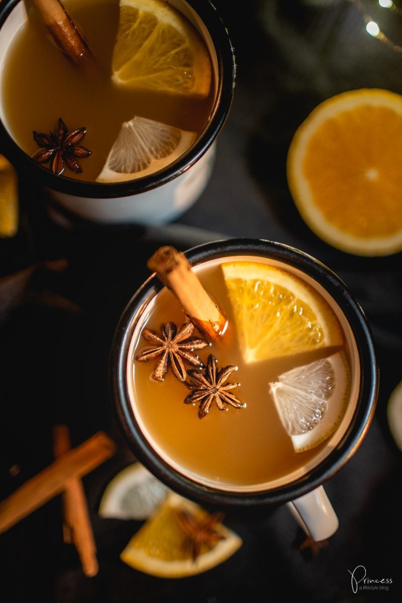 Glühwein weiss selber machen - Rezept alkoholfrei!