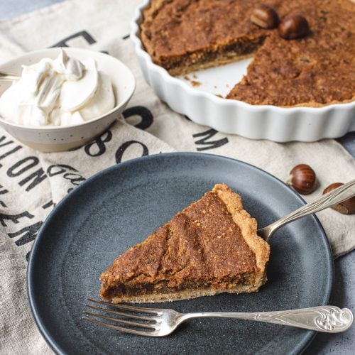 Kastanien-Kuchen aka Torte aus dem Bergell