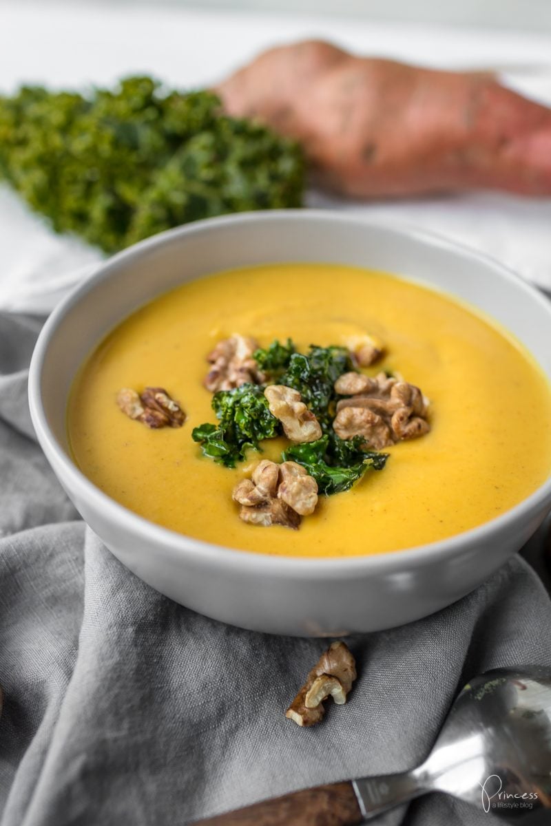 Süsskartoffel Pastinaken Suppe