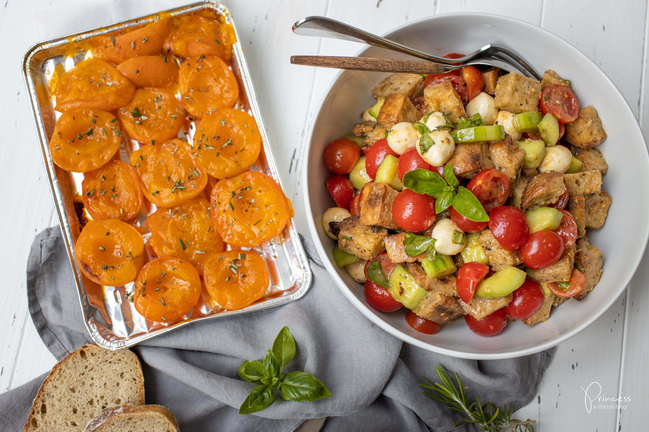 Panzanella oder sommerlicher Brotsalat