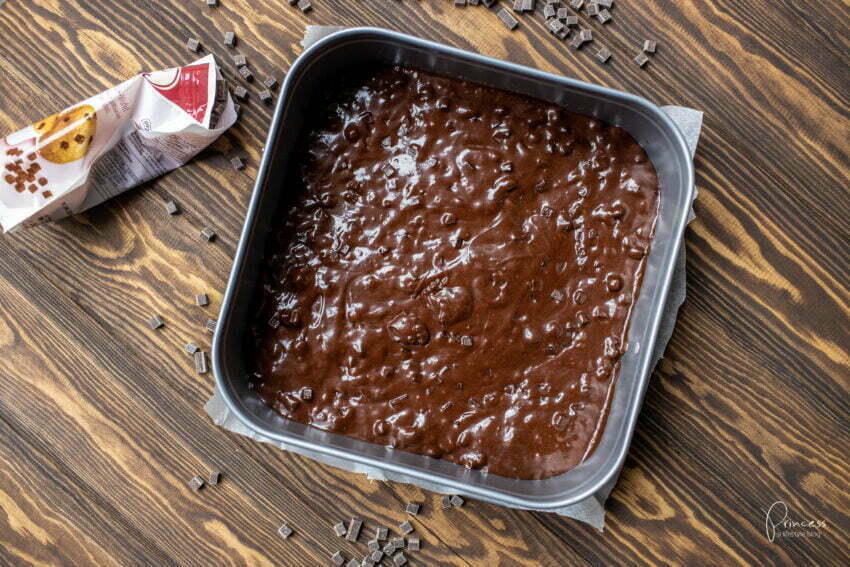 Brombeer Cheesecake Brownies