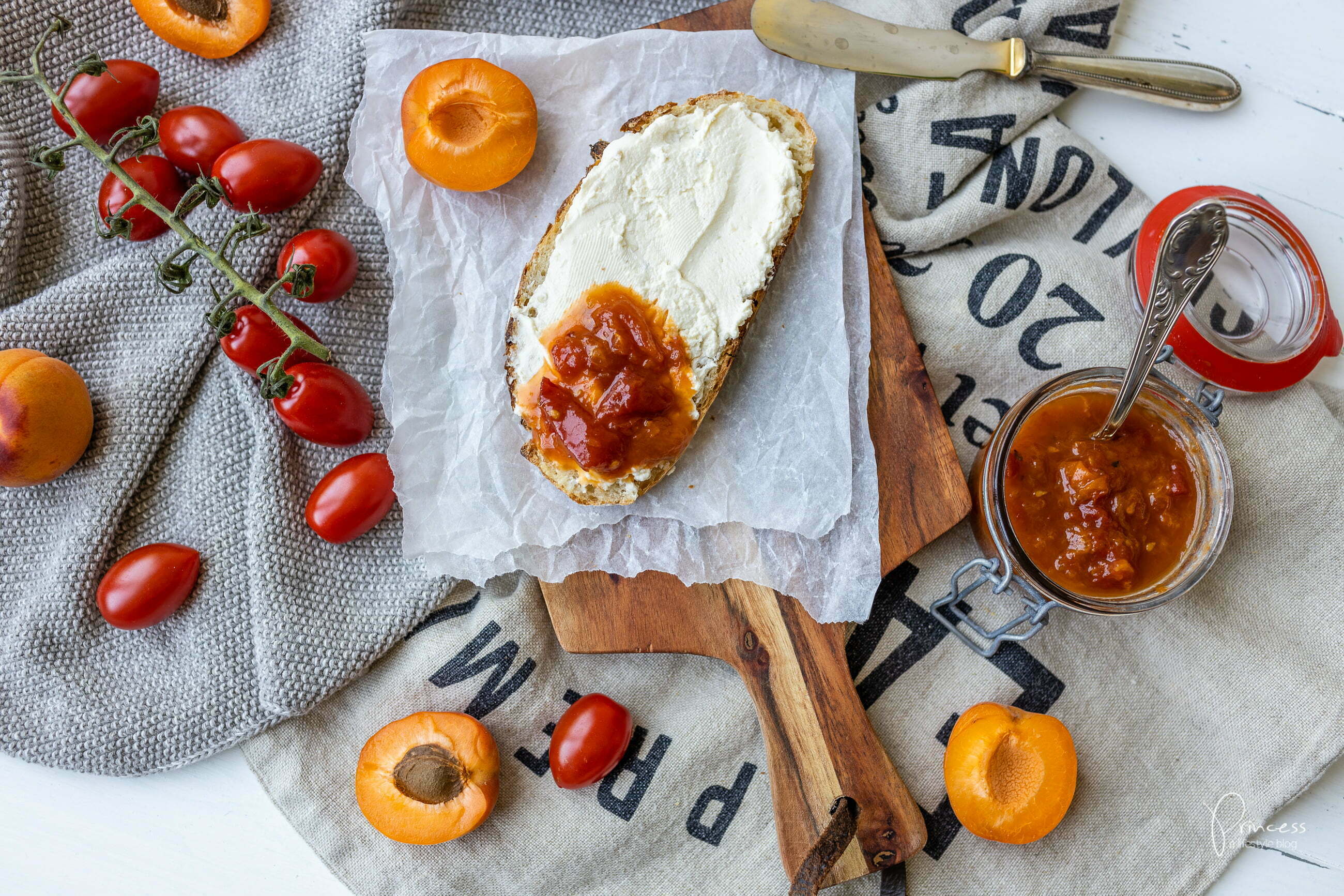 Tomaten Aprikosen Chutney - Foodblog Princess.ch