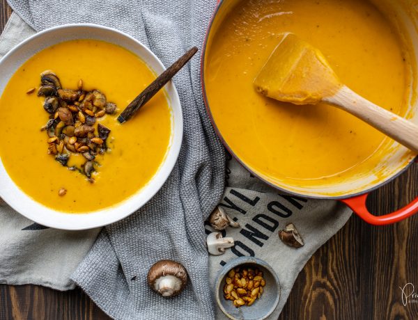 Süsskartoffel Pastinaken Suppe