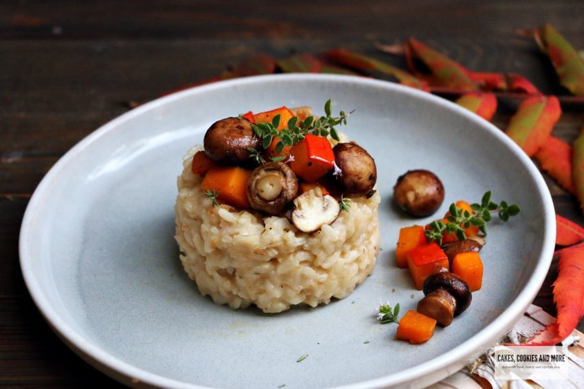 Kürbissuppe mit Geheimzutat und Pilz-Marroni-Ragout