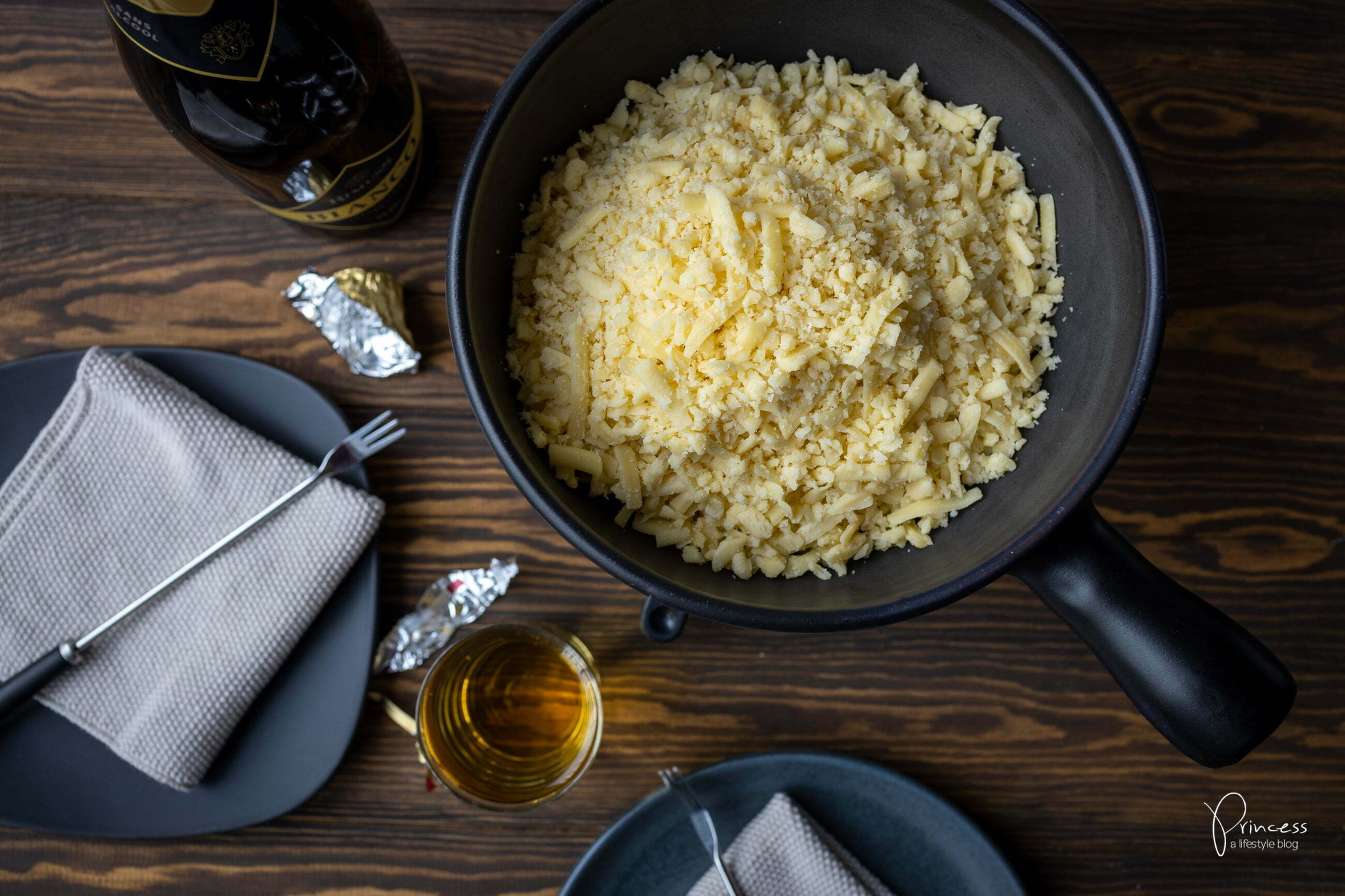 Käse Fondue alkoholfrei
