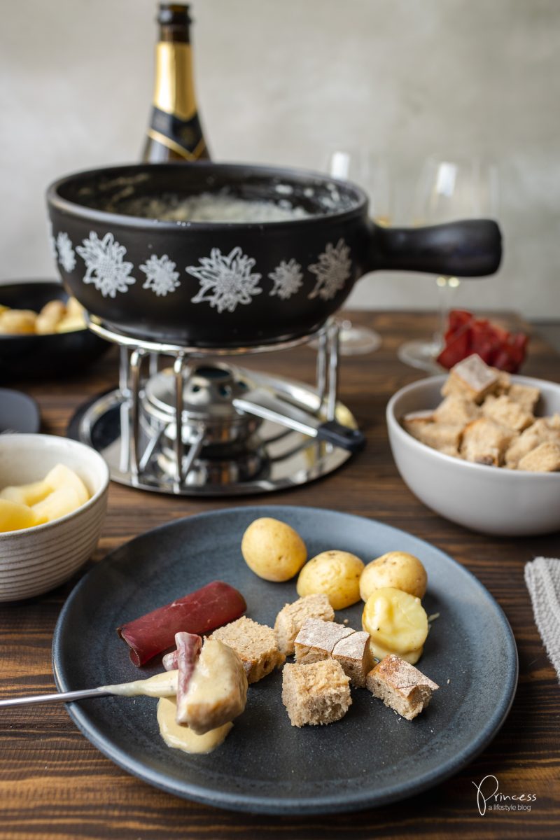 Käse Fondue alkoholfrei