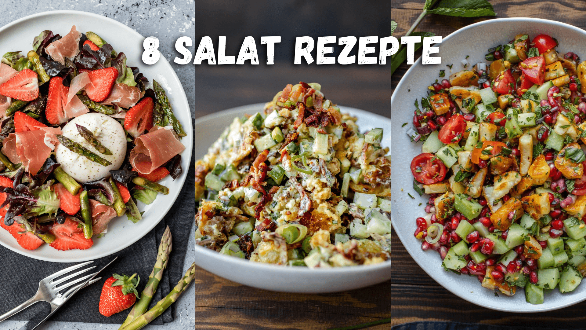 8 Salat Rezepte, die ich immer wieder mache (und nie langweilig werden)
