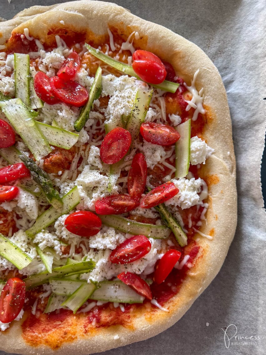 Pizzateig Rezept über Nacht gehen lassen